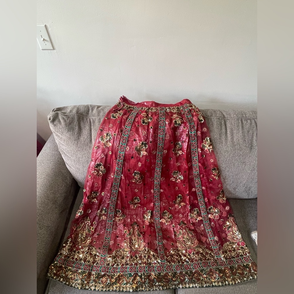 Indian/Bengali Lehenga Choli/Blouse set